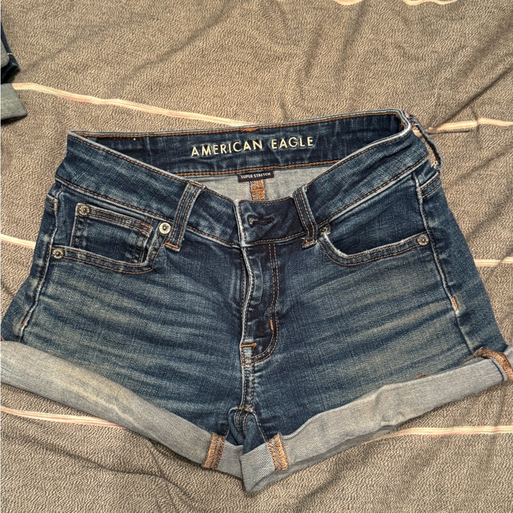 American Eagle Super Stretch Jean Shorts